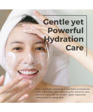 CURENEX Hydrating Cleanser Advanced PDRN & Rose Extract Formula | Gentle Foaming Face Wash for Deep Cleansing Hydration & Skin Barrier Support 5.07 fl.oz - Buy Online on GoSupps.com