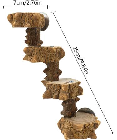 Generic Bird Ladder Bird Toy Bird Wooden Ladder Toy Wooden Parrot Bird Perch Stand Platform for Pet Training Bird Cage Accessories Decoration - Buy Online on GoSupps.com