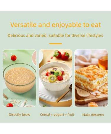 420 g de c r ales au lait de noix de coco avec fruits Instant Oatmeal C r ales pour petit d jeuner riches en nutriments d licieuses et pratiques - Buy Online on GoSupps.com