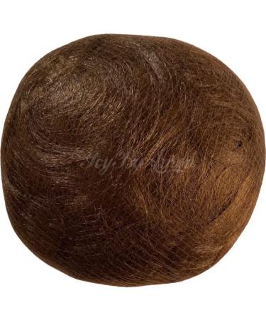ICYBYAMON Round Hair Padding Chignon Add Volume Puff Hair Bun Maker For Lift Updo Extension Accessory Hair Style (LARGE Brown) L L Brown - Buy Online on GoSupps.com