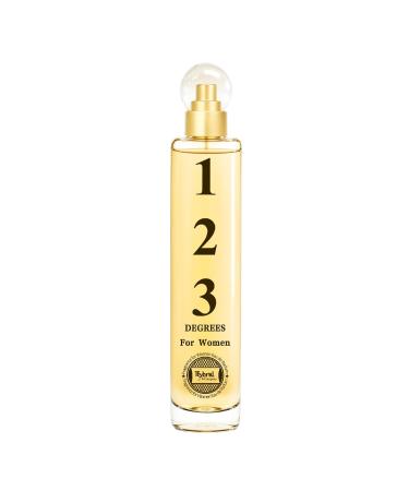Hybrid & Company 123 Degrees For Women Eau De Parfum Natural Spray Vaporisateur 3.4 FL.OZ 123 DEGREES 3.4 Fl Oz (Pack of 1) - Buy Online on GoSupps.com