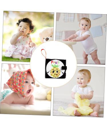 Toyvian 8th Fabric Book - Educational Black and White Learning Toys for Babies | Soft Baby Books & Pedagogical Development - Buy Online on GoSupps.com