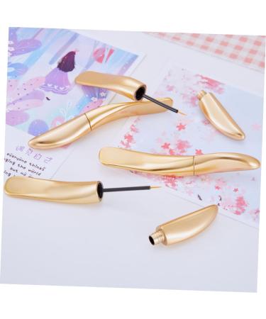 Healeved 18 Pcs Eyeliner Empty Tube oil Lash Serum Portable Mascara Bottles Eyeliner Liquid Tube Abs 1 g (Pack of 1) Goldenx3pcs - Buy Online on GoSupps.com