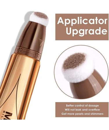 Contour Beauty Wand Set - Liquid Contour Cream, Highlighter & Blush Wands - Cushion Applicator - Lightweight & Smooth - Fair 01 - 10.00 g - Buy Online on GoSupps.com