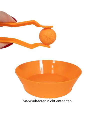 edxeducation Sorting Bowls & Tweezers - Set of 12 - 18M+ - 6 Colours - Counting and Sorting Toy for Toddlers - Early Education and Fine Motor Skills Resource - Buy Online on GoSupps.com