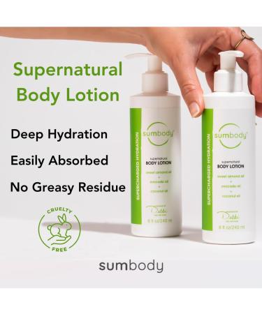 Natural Hydrating Moisturizer - Plant-Based Cruelty-Free Vegan Lotion with Essential Oils & Coconut Butter for Dry Skin | Perfect Gift - Buy Online on GoSupps.com