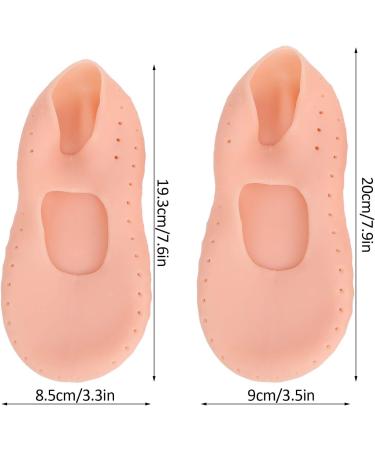 Silicone Moisturizing Socks | Anti-Split Foot Care | Unisex Silicone Socks for Crack Protection - Buy Online on GoSupps.com