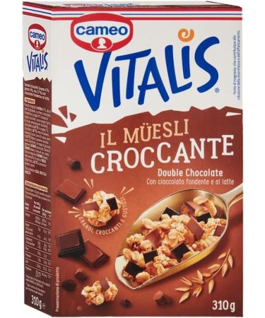  CAIYA Cameo Vitalis Mix Crunchy Muesli Oat Flakes Honey Dried Fruit Double Chocolate Fruit Mix 310g 4 Packs  - Buy Online on GoSupps.com