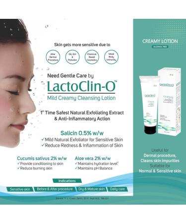 Buy Vegetal Lactoclin O Herbal Cleanser 90ml - Best International Shipping | Natural Skin Care - Buy Online on GoSupps.com