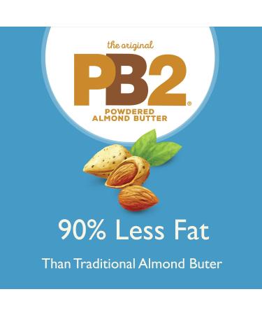 PB2 Powdered Roasted Almond Butter 16oz - Low-Fat Vegan Nut Powder | Non-GMO, Gluten Free & Kosher - Buy Online on GoSupps.com