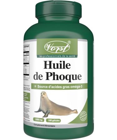 VORST Seal Oil 2000mg Per Serving (1000mg Per Softgel) 180 Softgels | Omega 3 Fatty Acids | Supplement For Heart Bones & Brain Health | For Men & Women | Best Fish Oil Alternative | Includes EPA DHA & DPA | Liquid Capsules | 1 Bottle - Buy Online on GoSupps.com