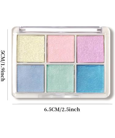Aurora Chrome Nail Powder Kit - 6 Colors Mirror Effect Glitter Dust for Nail Art - Buy Online on GoSupps.com