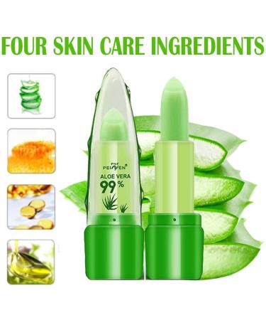 BEEXY Aloe Vera Moisturizing Temperature Color Changing Lipstick Lip Balm Color Changing Lipstick - Buy Online on GoSupps.com