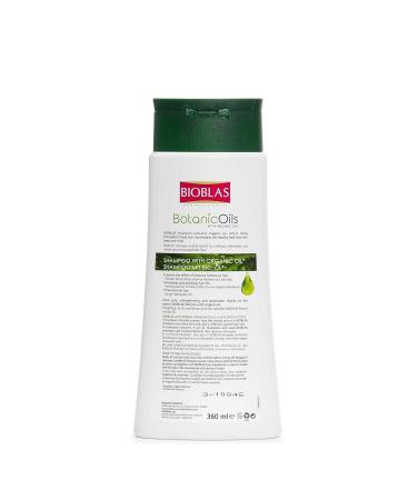 Bioblas 2x Garlic Shampoo 360ml - Odorless Dermatologically Tested Anti-Hair Failure Formula with Organic Plant Oils - EcoPack (2 Pack) - Buy Online on GoSupps.com