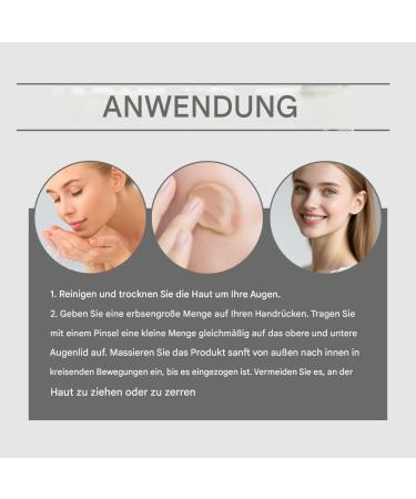  Generisch Firming eye cream 20g gentle moisturizing repair | Firming eye cream for women For men and girls moisturizing care for day morning and night - Buy Online on GoSupps.com