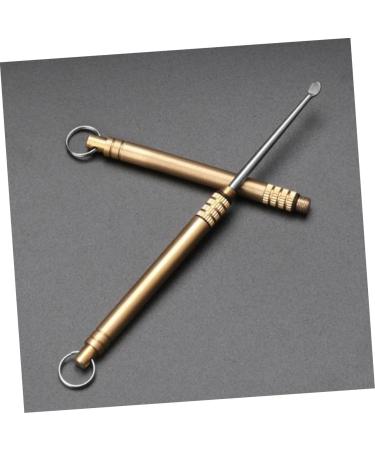 FRCOLOR Titanium Alloy Ear Spoon - Portable Ear Wax Cleaning Tool Kit | Stainless Steel Ear Pick Remover | Dropshipping Available - Buy Online on GoSupps.com