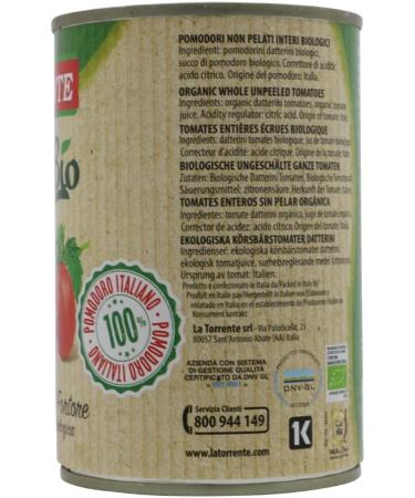 La Torrente Organic Cherry Tomatoes Datterini del Fortore Bio Datterini 400 g Pack of 24 - Buy Online on GoSupps.com