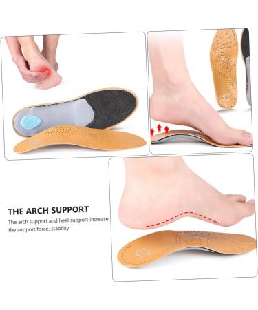 NOLITOY Arch Support Insoles - 3 Pairs Foot Care Insoles for Men & Women | Corrective Insoles for Flat Feet & Xo Leg Support - Buy Online on GoSupps.com
