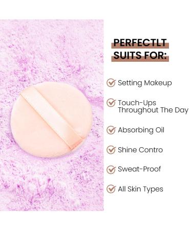 High Definition Skin-Friendly Setting Powder - Lightweight Long-Lasting Soft Focus Effect - 04# Light Purple 1 Ounce | Perfect for Fine Lines & Imperfections - Buy Online on GoSupps.com