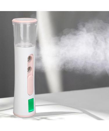 Facial Mist Sprayer 30ml Capacity High Efficiency Handheld Face Humidifier for Home and Outdoor Use (Pink) - Buy Online on GoSupps.com