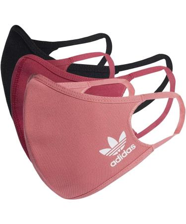 Buy adidas Face Covers 3-Pack - Unisex Adult - Wild Pink Hazy Rose & Black - International Shipping Available - Buy Online on GoSupps.com