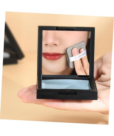 Ipetboom 1 Set Sheets Powder Puff Mirrors Facial Oil Cleaning Paper Absorbing Tool Face Cleaning Oil Paper Oil Blotting Paper Oil-Absorbing Paper Oil Control Tissue Paper - Buy Online on GoSupps.com