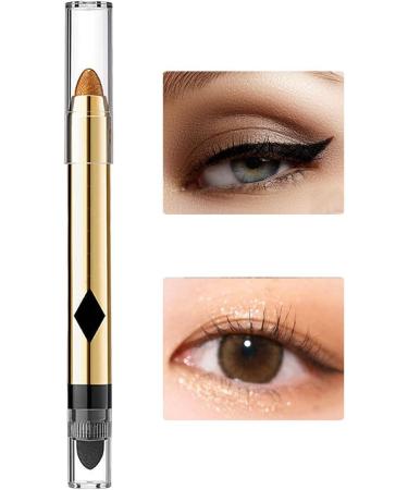 Eyeshadow | Double-Ended Pearlescent Eyeshadow Stick Eye Brightener Stick with -Proof Formula Waterproof & Long Lasting Aviere 04# - Buy Online on GoSupps.com