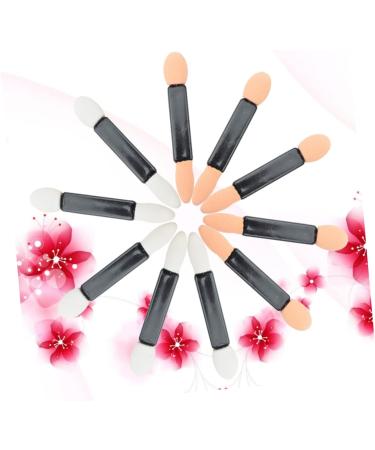 Mikinona Double Ended Makeup Brush 50pcs Beauty Sponge Eye Shadow Applicator Double Sided Cosmetics Eye Shadow Brush Miss Mix - Buy Online on GoSupps.com