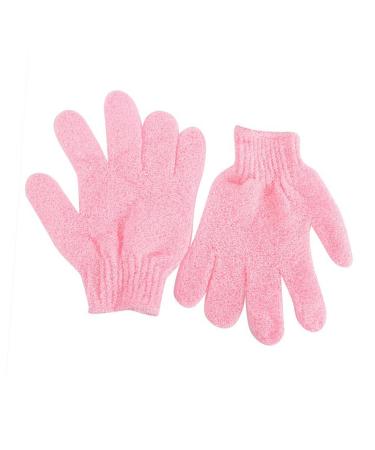 4 Pairs Exfoliating Shower Gloves - Medium Bath Scrub Body Exfoliator for Soft Skin - Buy Online on GoSupps.com