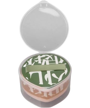 Powder Puff Ultra Soft Wet Dry Thickening Powder Pads for Cosmetics (Green Yellow) - Buy Online on GoSupps.com