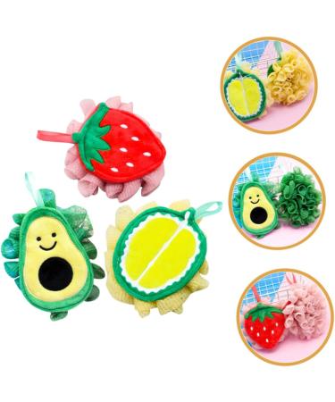 MERRYHAPY 3pcs Children s Bath Balls | Exfoliating Bath Sponges & Loofah Balls for Kids | Soft & Safe Bathroom Cleaning Supplies - Buy Online on GoSupps.com