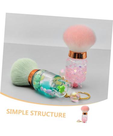 FRCOLOR Nail Dust Brush Blush Brush for Makeup Powder Brush for Pressed Powder Highlighter Brush Powder Makeup Brush Small Powder Brush Pink Liquid Quicksand Crystal Miss 9.00X3.50X3.50CM Pink - Buy Online on GoSupps.com