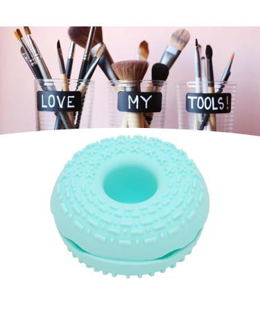 Portable Makeup Brush Cleaning Bowl - Flexible Silicone Pad Scrubber for Efficient Makeup Tool Care - Buy Online on GoSupps.com