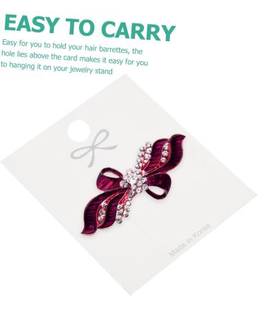 Beaupretty Chain hairpin card hair clips for bows hair barrette display ornament display stand blank cards hair jewlery Paper Cardboard for Hair Accessories sweater chain kraft paper Paper - Buy Online on GoSupps.com