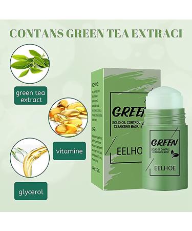 2Pack EELHOE Green Tea Mask Stick for Poreless Deep Cleanse - Ideal for Blackheads - Buy Online on GoSupps.com