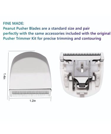 2 Pack Wahl Peanut Clipper/Trimmer Replacement Blades - #2068-300, White (Compatible, Professional) - Buy Online on GoSupps.com
