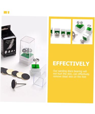 minkissy 5pcs Foot Bearings Bearing for Sandpaper Small Wisking Tool Electric Small Bearings Convenient Bearing Feet Bearing Sanding Disc Stainless Steel Pedicure 7x2.5cmx5pcs - Buy Online on GoSupps.com