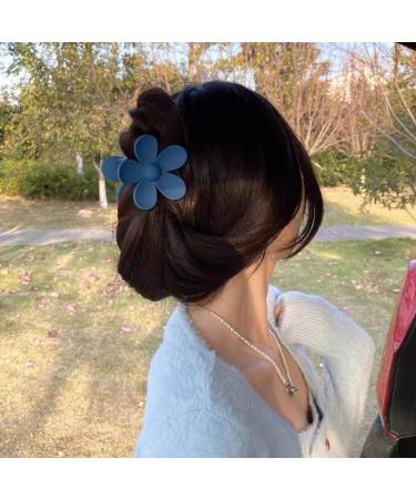 6 Pack 3 Inch Flower Claw Clips for Women - Large Non-Slip Strong Hold for Thin, Thick, Curly Hair - Buy Online on GoSupps.com
