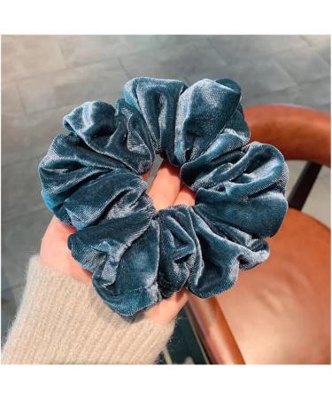 Women's Winter Hair Scrunchies Hair Tie Hair Accessories Lady's Ponytail Holder Hair Rubber Bands Accessories(Brown) - Buy Online on GoSupps.com