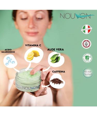 Nouvon - Organic anti-aging wrinkle correction face cream with Hyaluronic Acid Collagen Elastin Vitamin C Q10 | Moisturizing cream Radiant skin l Women and men 50ml - Buy Online on GoSupps.com