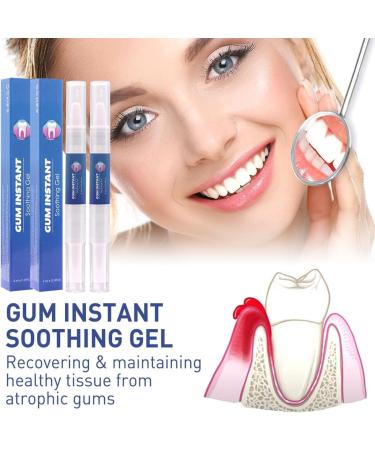 Fengyang 2PCs Gum Gel - Instant Gum Therapy & Restoration Gel for Healthy Gums | International Shipping Available - Buy Online on GoSupps.com