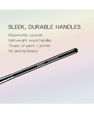 ENERGY Eyeshadow Brush - Vegan Eye Makeup Tool for Precision Application & Flawless Blending | E55 - Buy Online on GoSupps.com