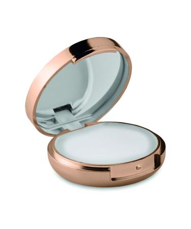 PromotionGift 2in1 Lip Balm with Makeup Mirror Champagne