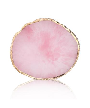 Ouligay manicure painted palette art resin nail art palette nail art make -up pallet nail painting display subject cosmetics mixed tools (pink) - Buy Online on GoSupps.com