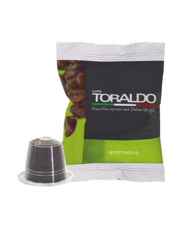 TORALDO coffee Neapolitan espresso and Italian life style 100 Capsules compatibles Nespresso aromatic m lange