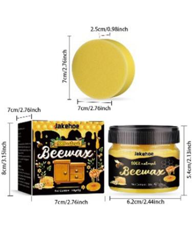 Furniture Beeswax Polish 80g Portable Wood Furniture Cleaner Polish | Flexible Beeswax Furniture Polish Restorer Furniture Cleaner and Polish for Wood Doors Chairs Floors Besreey - Buy Online on GoSupps.com