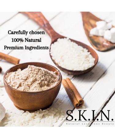 Natural Body Scrub Tummy Tuck | Handmade Rejuvenating & Firming | S.K.I.N. by Ezgi | 10oz | Smooth & Relaxing Skin Care - Buy Online on GoSupps.com