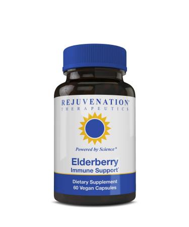 Rejuvenation Therapeutics Elderberry - Elderberry Capsules for Immune Support -Elderberry Cold Fighter