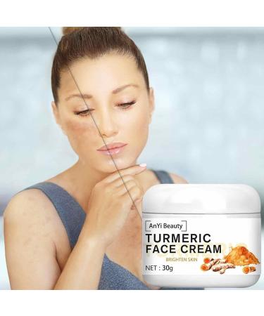  JPSDOWS Blackheads - 30g Natural Turmeric Face Cream Skin Lightening Cream Lotion | Skin Firming Bleaching Cream Face Cream for - Buy Online on GoSupps.com