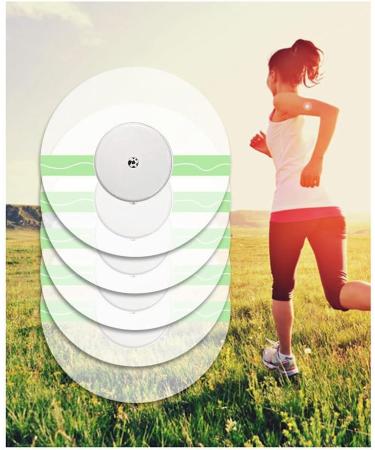 Erhai 10PCS Without Trace Fixed Sensor Stickers Small Electronic Dynamic Blood Glucose Sensor Stickers - Buy Online on GoSupps.com